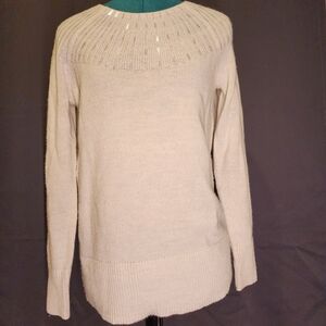 Apt. 9 Classic White Crew Neck Sweater